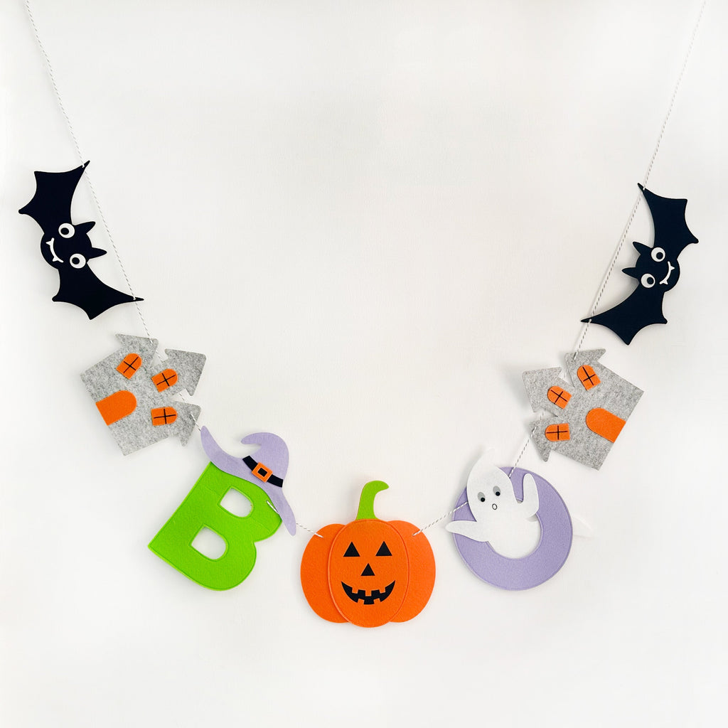Halloween Boo Garland