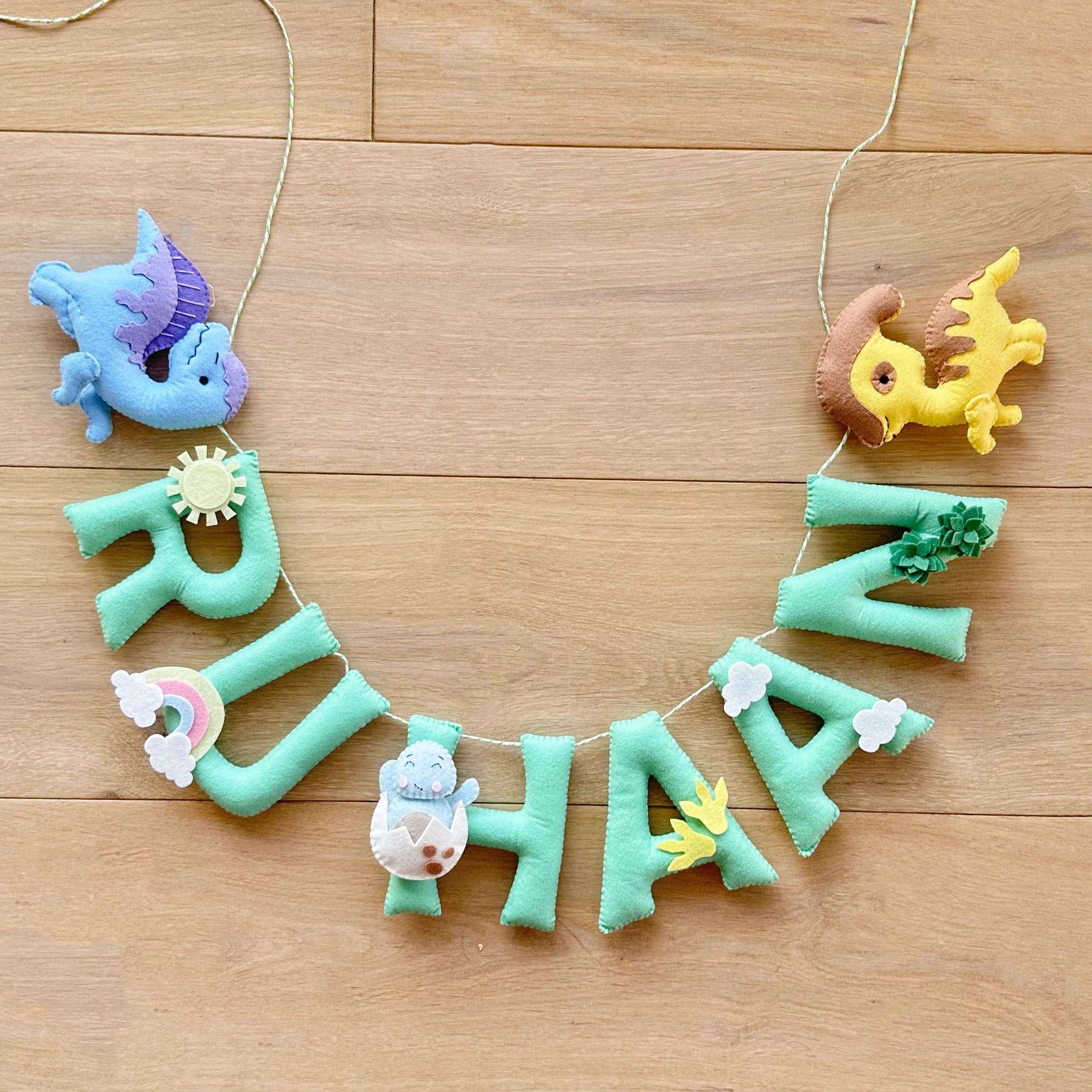 Dinosaur Dreams Name Hanging
