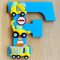 Construction Wall Letters
