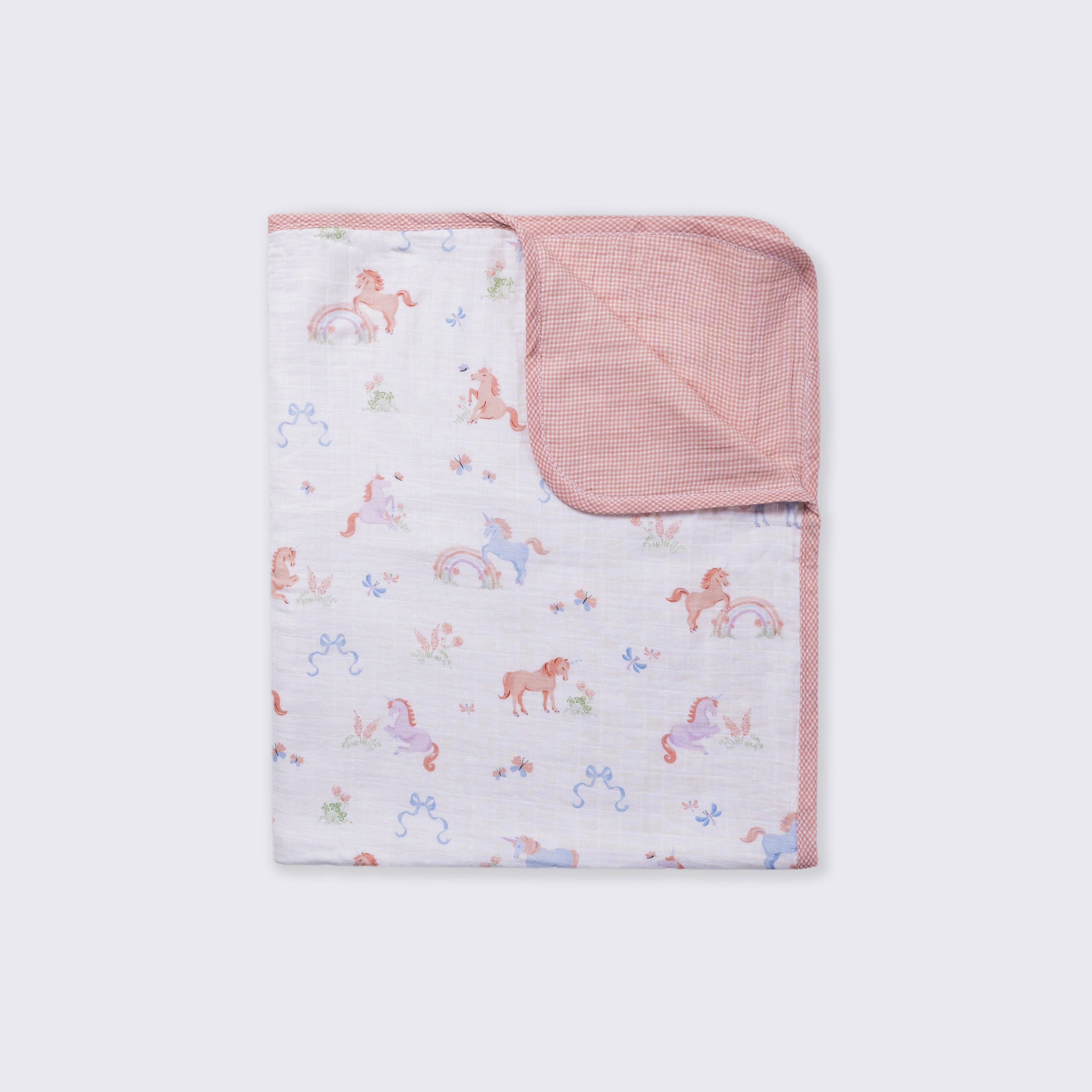 Unicorn Bows Muslin Dohar