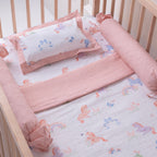 Unicorn Bows Bedding Set