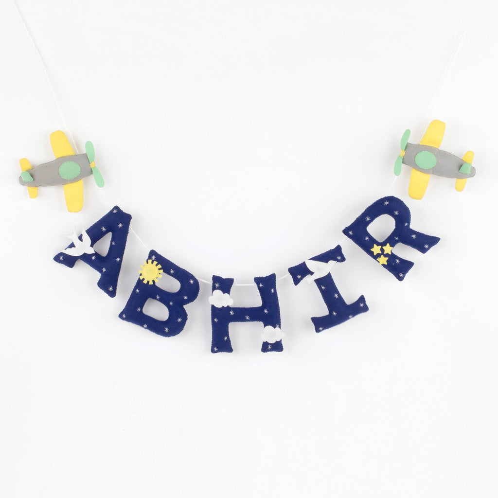 Aeroplane Name Hanging