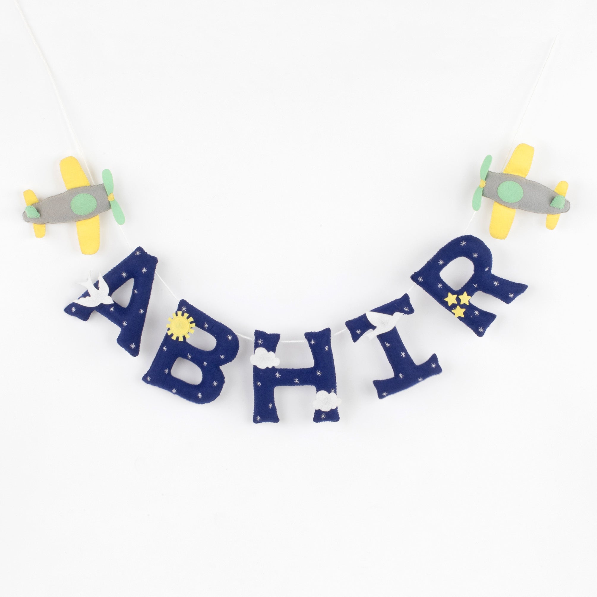 Aeroplane Name Hanging