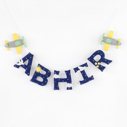 Aeroplane Name Hanging