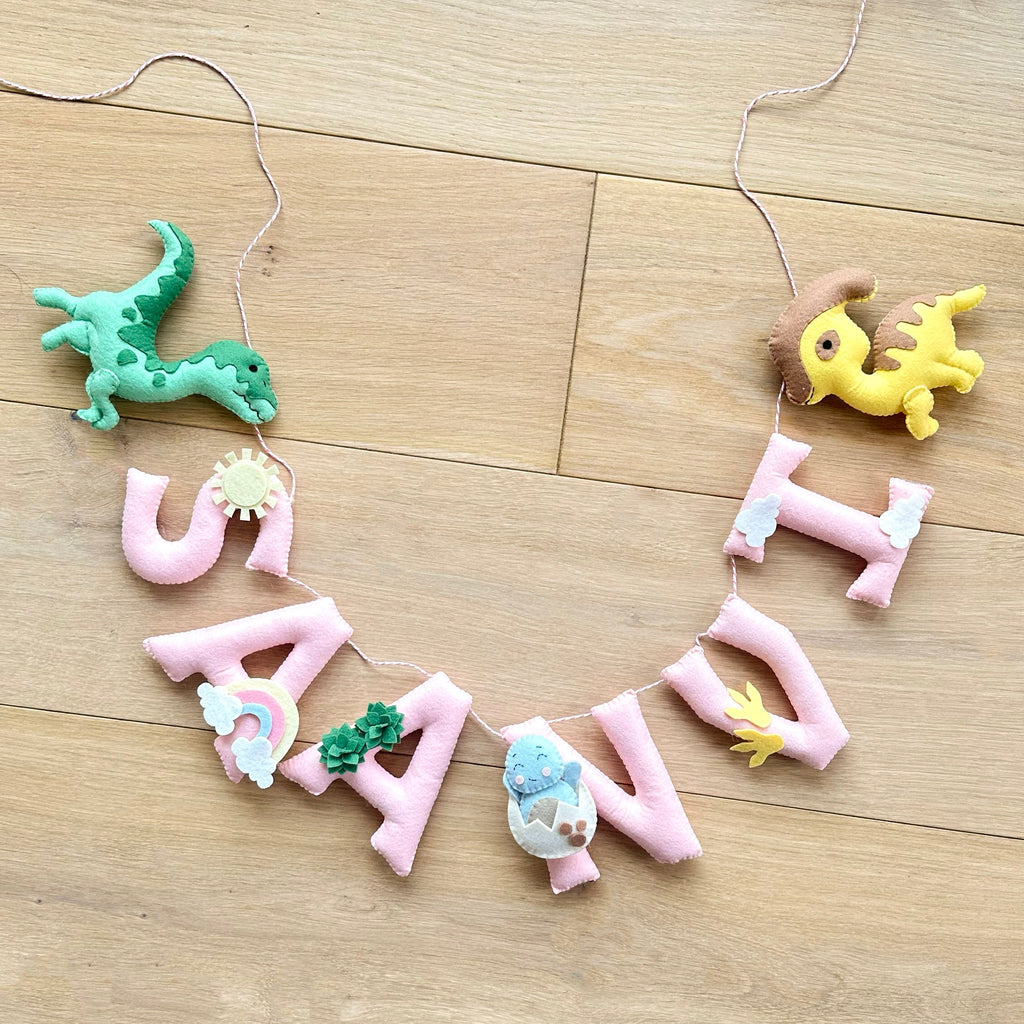 Dinosaur Dreams Name Hanging