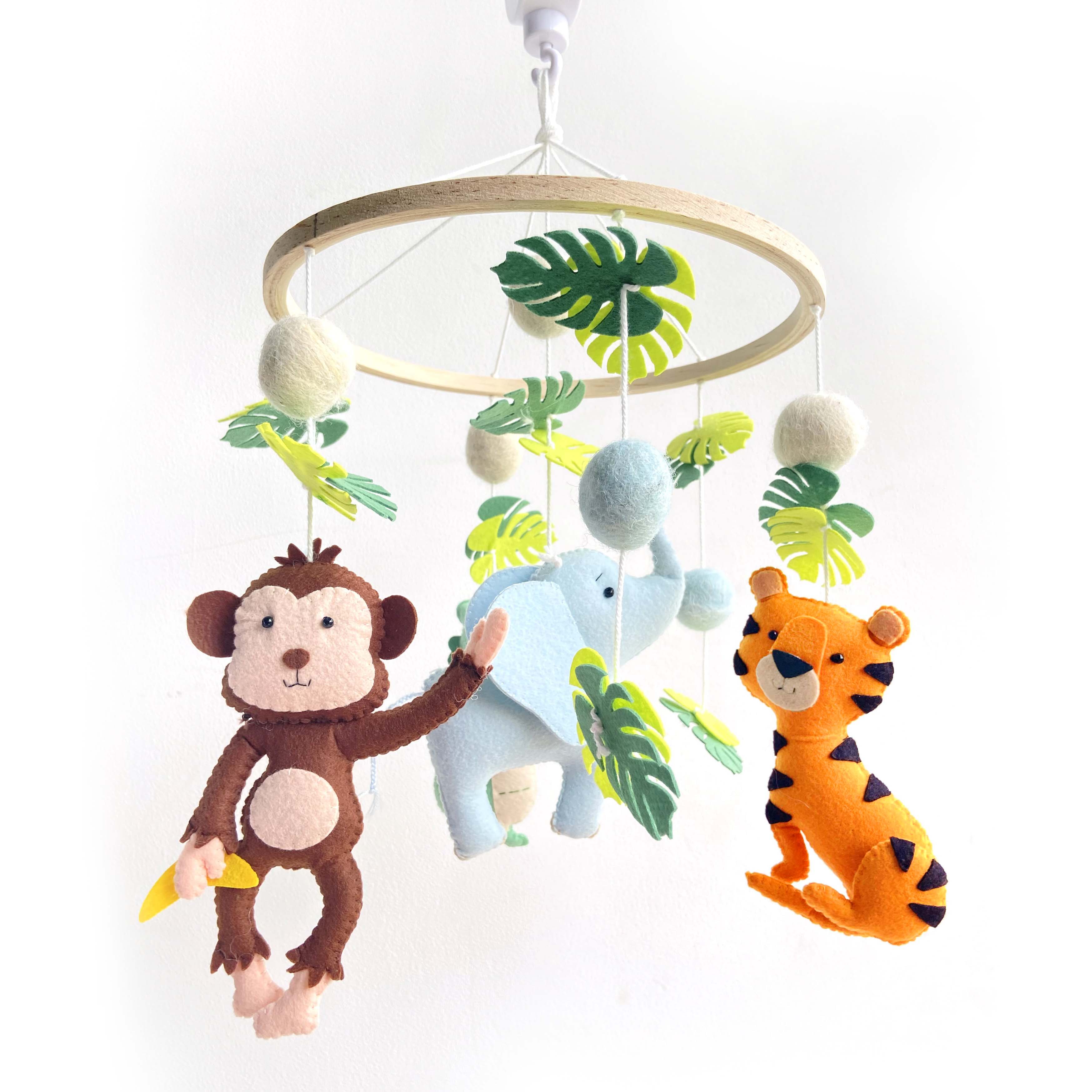 Jungle Safari Cot Mobile