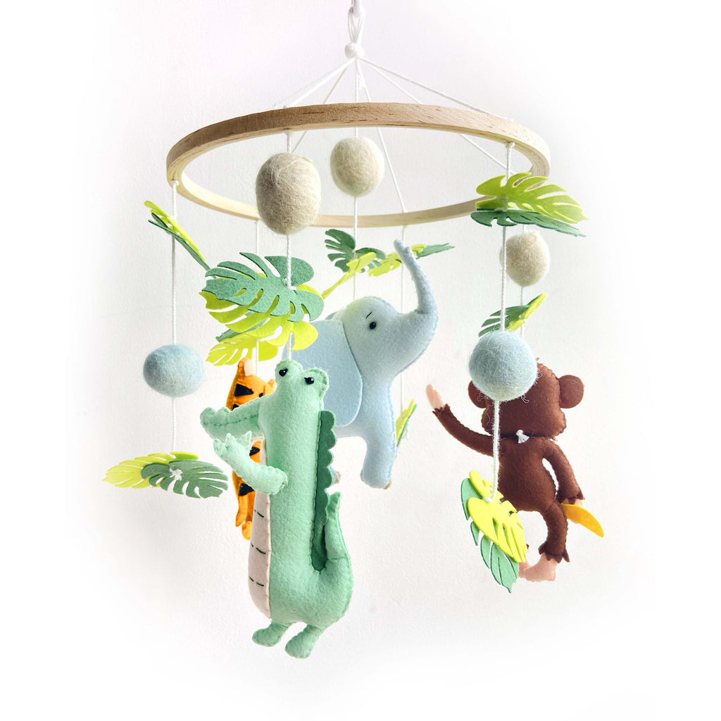 Jungle Safari Cot Mobile