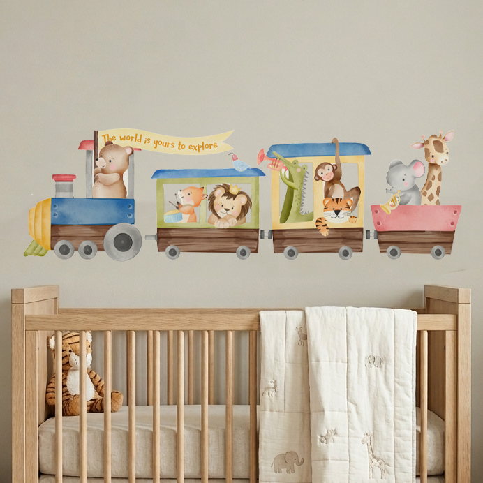 Train Wall Sticker