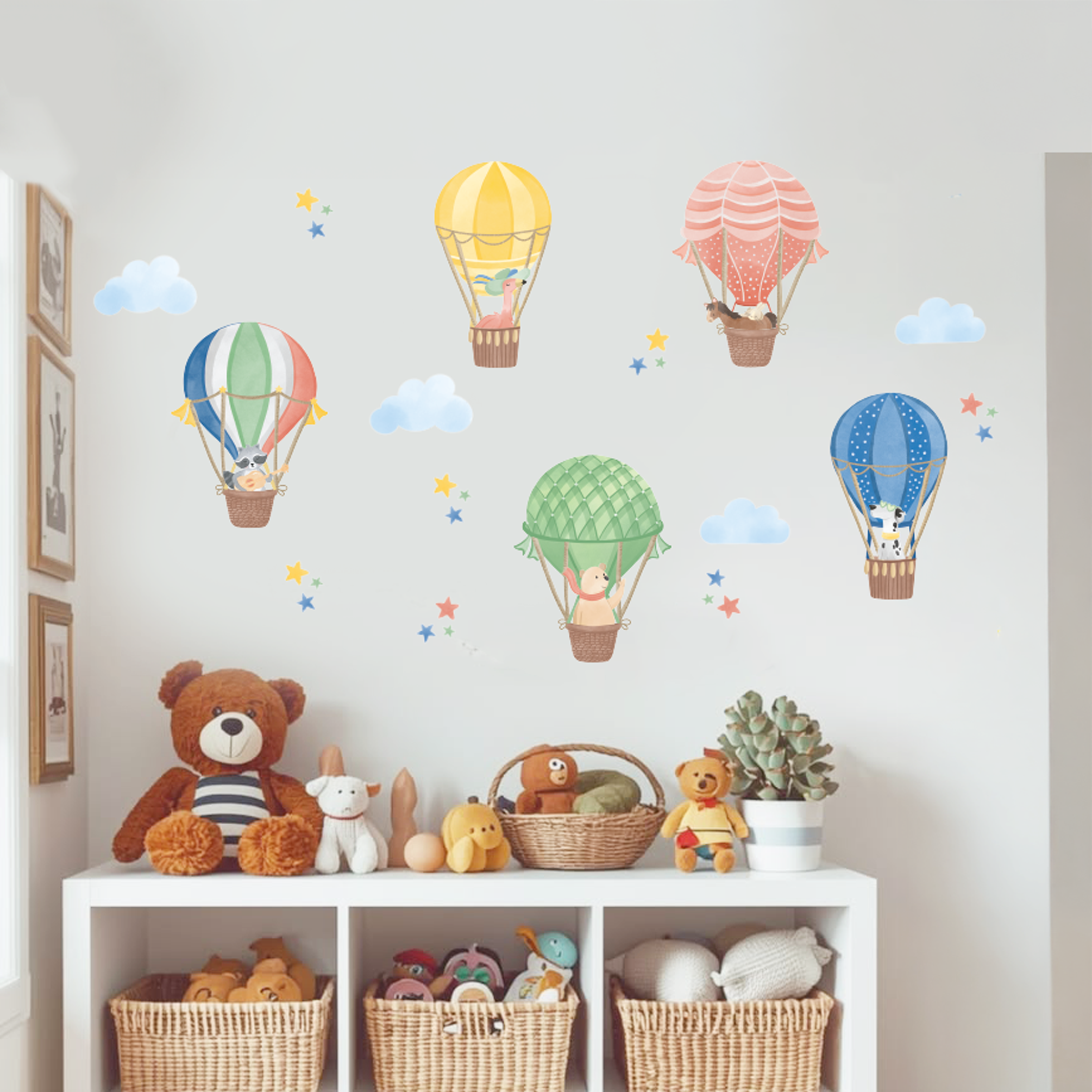 Hot Air Wall Sticker