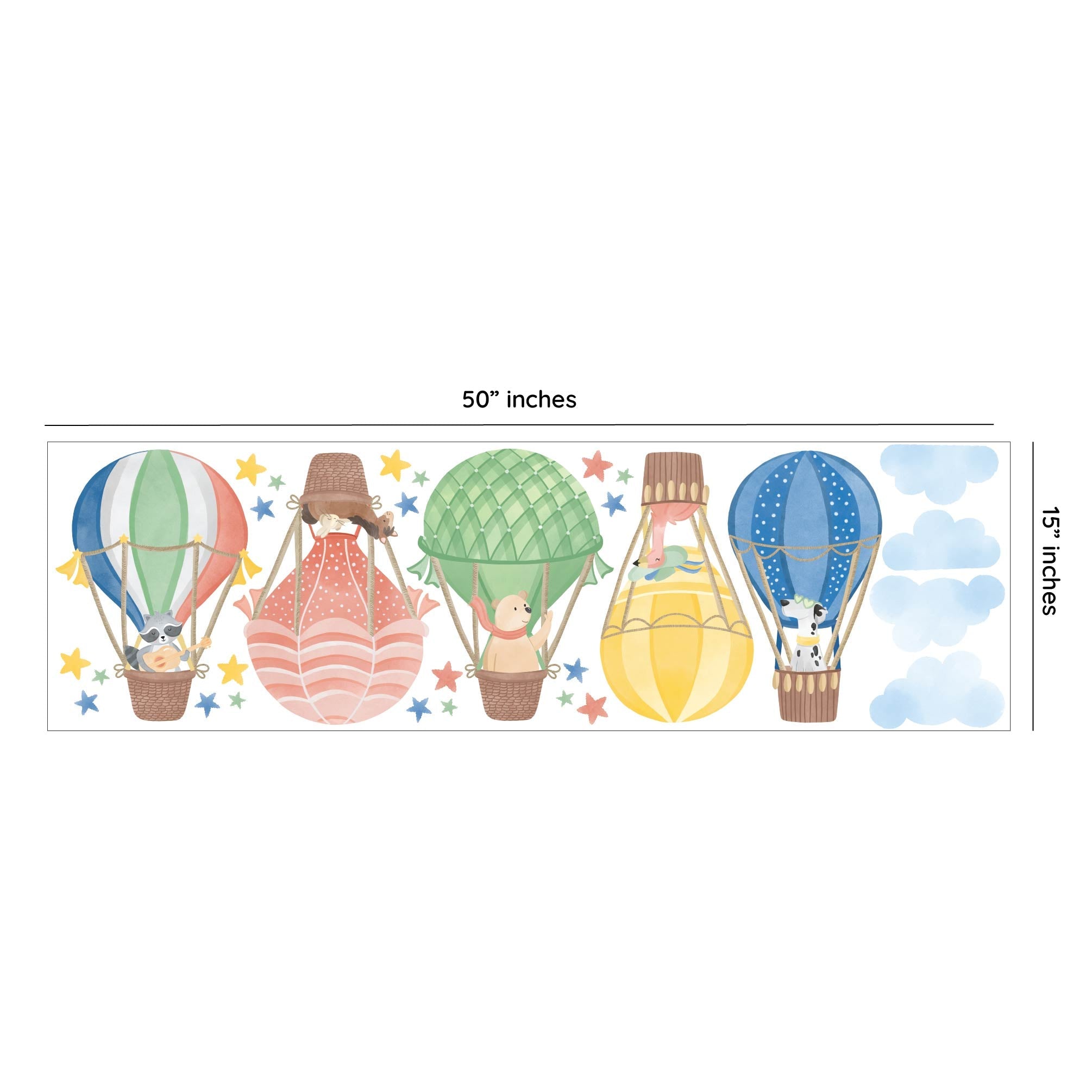 Hot Air Wall Sticker