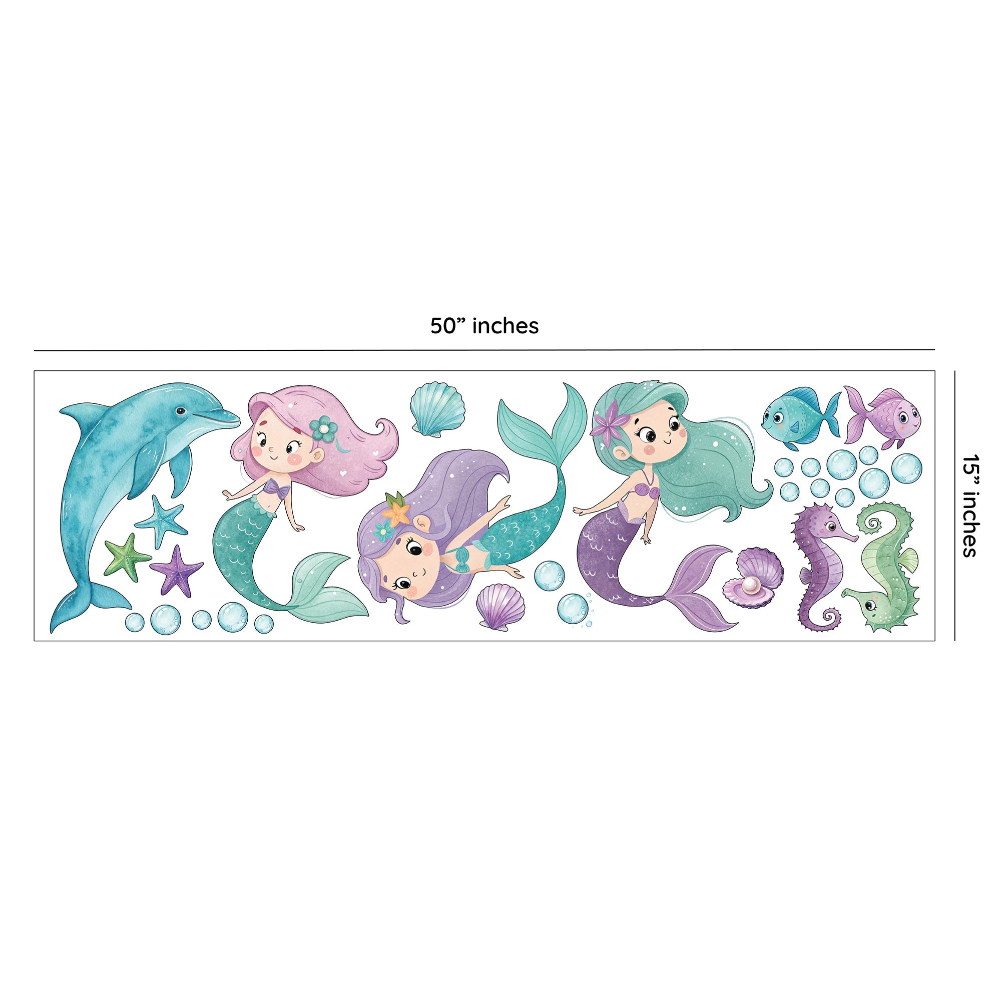 Mermaid Wall Sticker