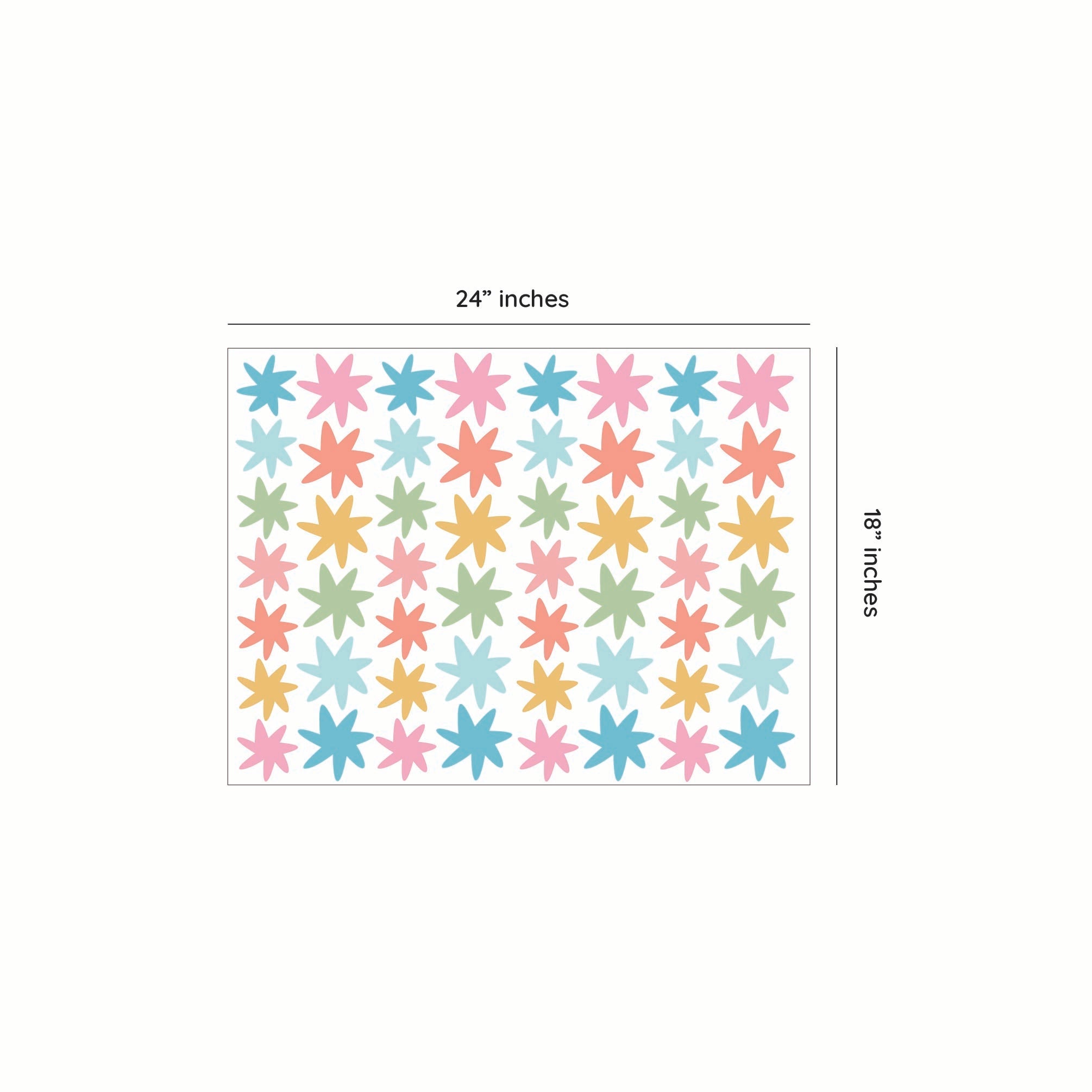 Multi Colour Wall Sticker