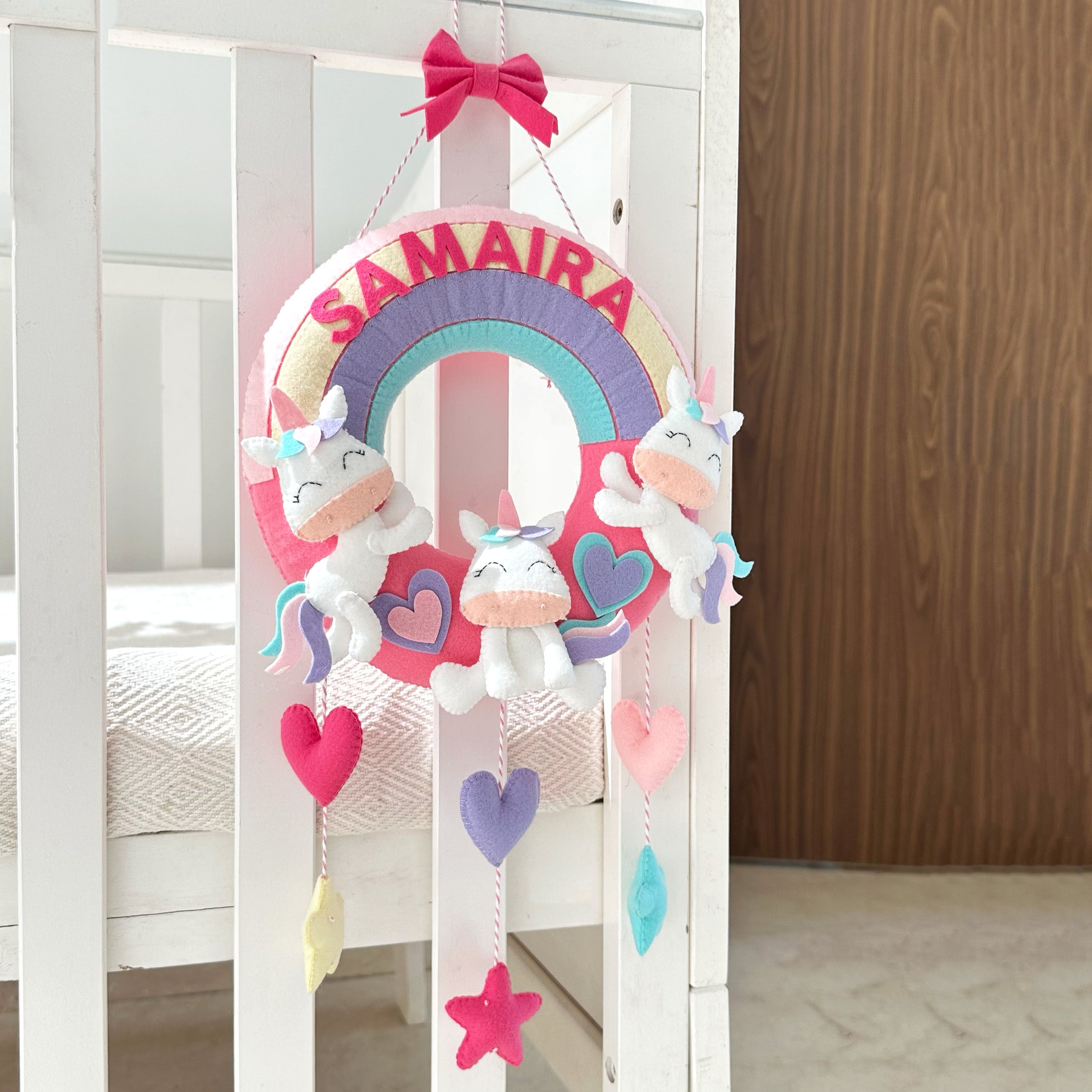 Unicorn Adventures Name Hanging