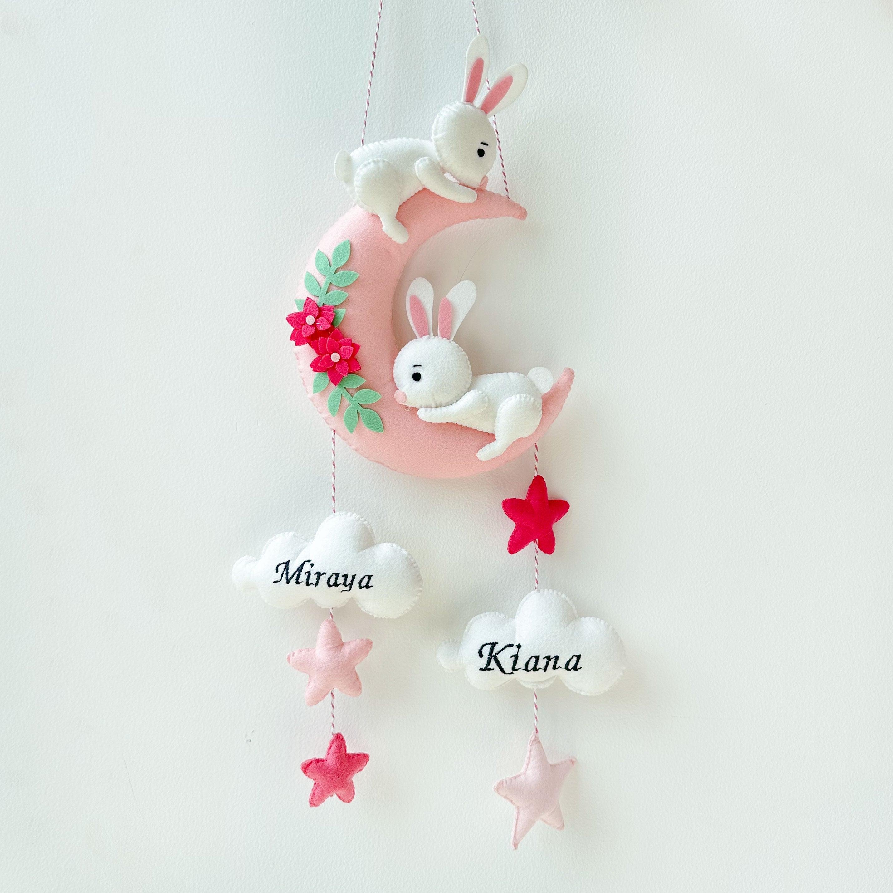 Pink Name Hanging