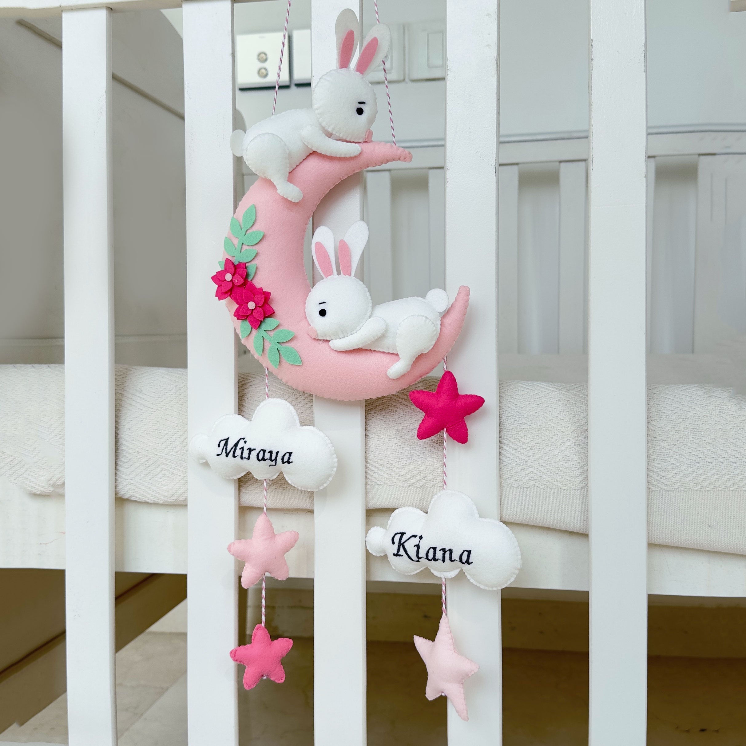Pink Name Hanging