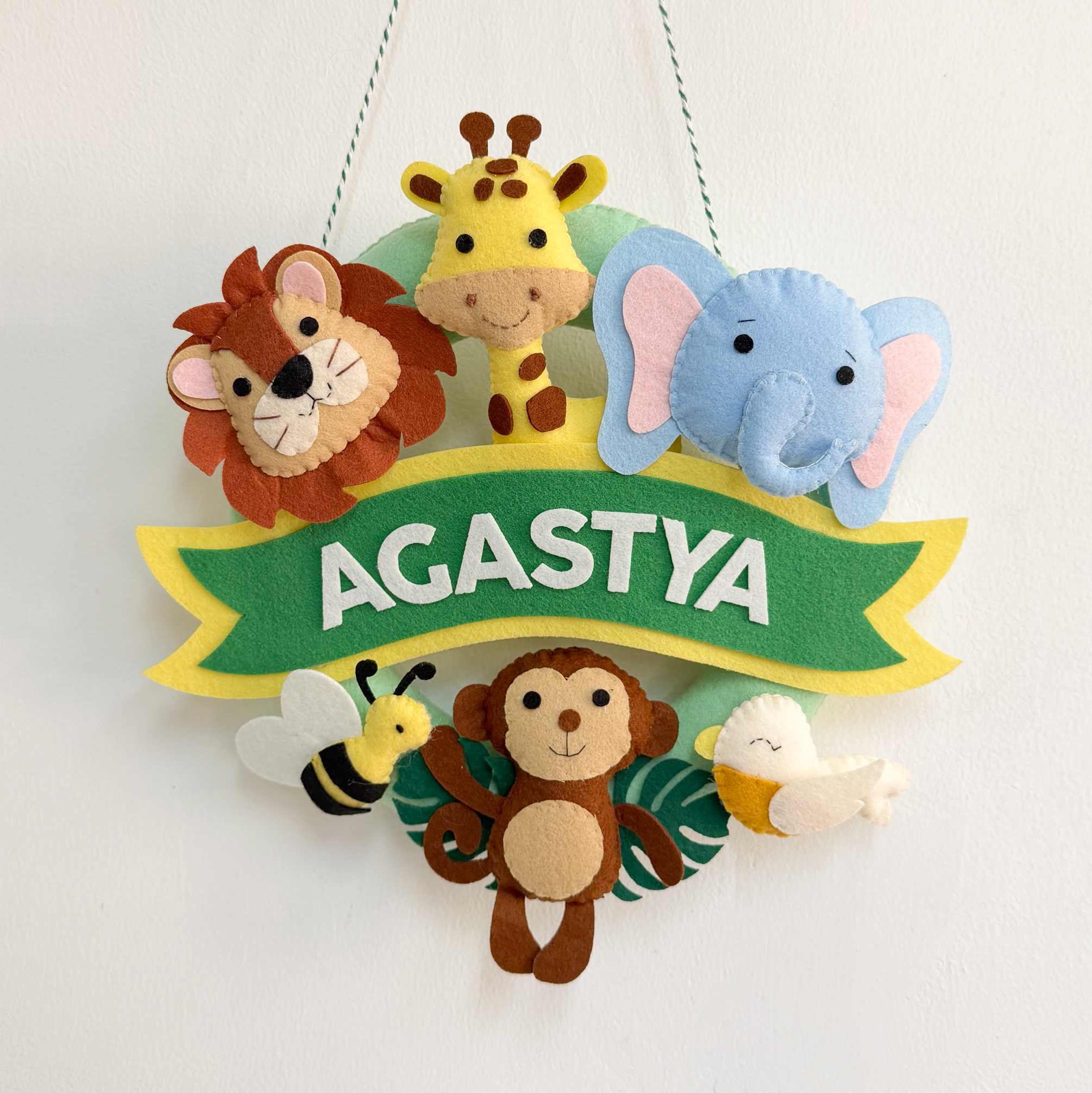 Jungle Adventures Name Hanging