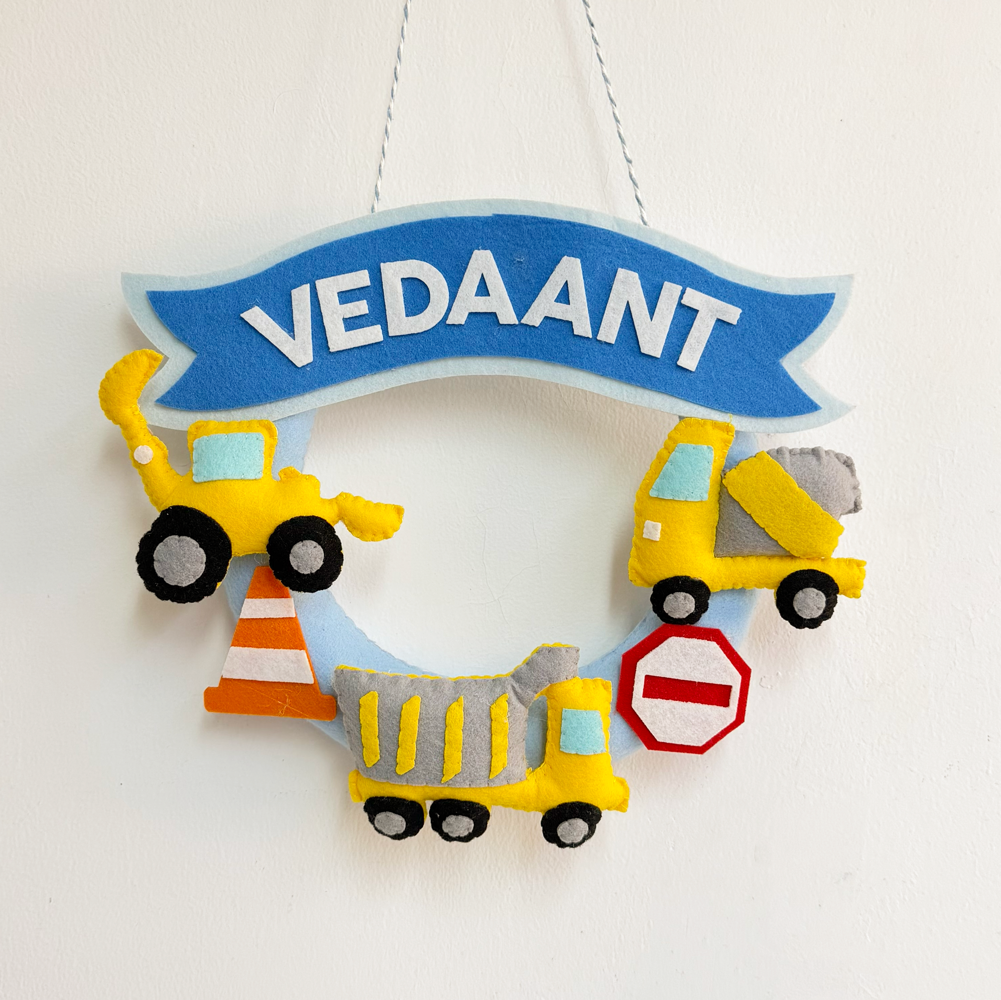 Construction Name Hanging