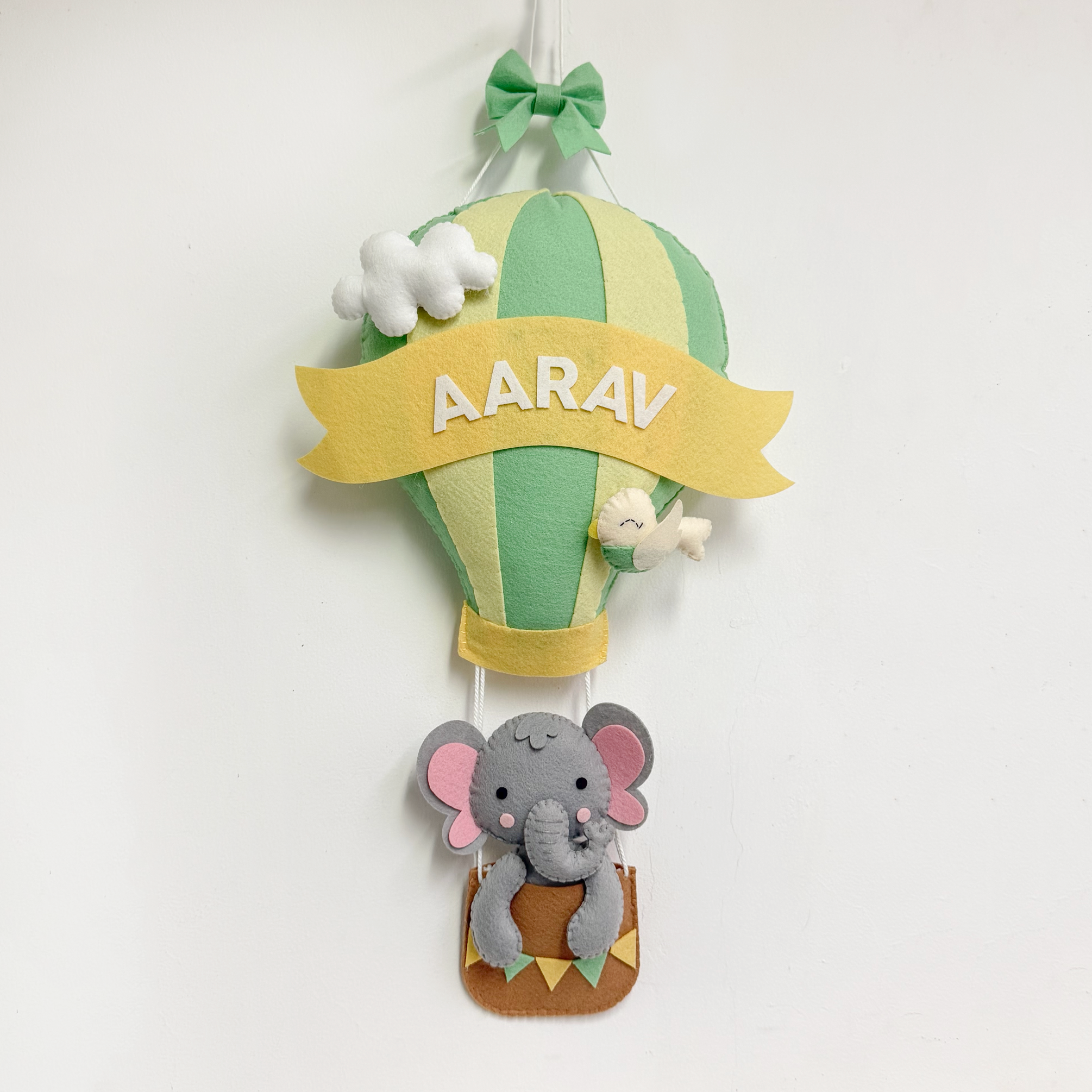Green Name Hanging
