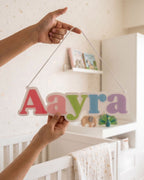 Rainbow Name Plaque
