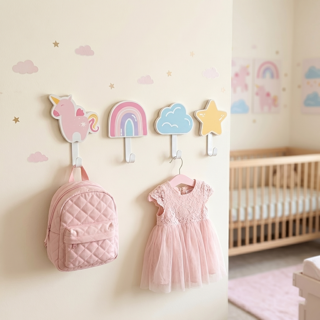 Unicorn Dreams Wall Hooks