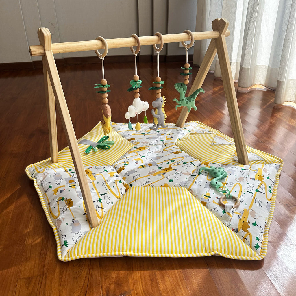 Yellow Dinosaur Play Gym