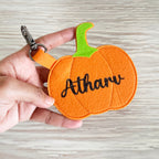 Pumpkin Halloween Keychain