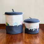 Sea Creatures Storage Basket