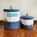 Sea Creatures Storage Basket
