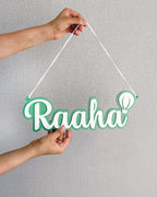 Hot Air Name Plaque