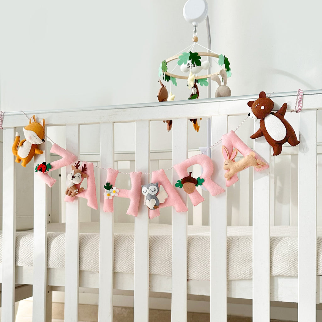 Woodland Adventures Name Hanging
